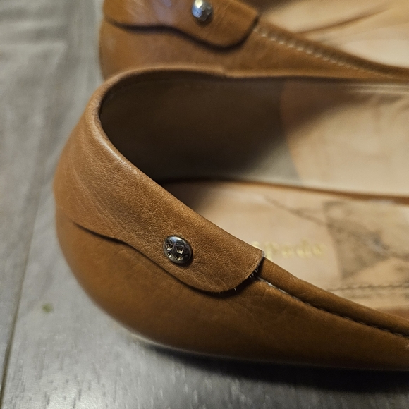 Kate Spade Tan Leather Ballet Flats - Picture 4 of 10